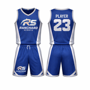 Fournisseur d'ensembles de basketball OEM & ODM disponibles – Tenue de basketball confortable pour hommes avec kit inclus - Product Image 2