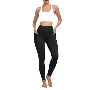 New Quality <b>Legging</b> For Women's Plus Size Waterproof 2 side Pockets Seamless Breathable Solid Color <b>Pattern</b> Four Way Stretch - Product Image 1