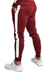 Ensemble de survêtement homme personnalisé avec logo, réfléchissant 3M, coupe ajustée, fermeture éclair, deux pièces - Product Image 4