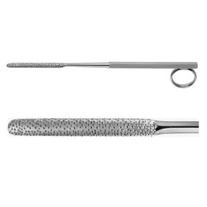 Raspador de Hueso Manual Bipolar Grande Tipo Moore de Acero Inoxidable, Instrumento Quirúrgico para Procedimientos Ortopédicos, Certificado CE - Product Image 4