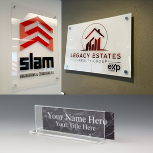 Letrero de Señalización e Información Interior de Acrílico Mica con Impresión UV para Oficinas, Edificios y Espacios Comerciales - Product Image 2