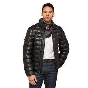 Chaqueta de Piel de Oveja para Hombre, Popular, Personalizada, de Color Sólido, para Exteriores, con Capucha, Transpirable, Impermeable y Resistente al Viento, para Invierno - Product Image 3