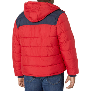 Oem Wholesale Casual Street Winter Detachable Hood Puffer Coat <b>Jacket</b> Custom Waterproof Down Puffer <b>Jacket</b> For Men - Product Image 4