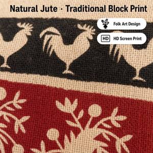 Sacs fourre-tout en toile de jute sur mesure avec poignées, pour usage quotidien, voyage, cadeau, extérieur - Product Image 4