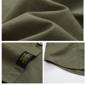 เสื้อเชิ้ตแขนยาวสำหรับผู้ชายแบบใหม่ ไซส์ใหญ่ สวมใส่สบาย ทนทาน เหมาะสำหรับใส่ทำงานหรือใส่ลำลอง - Product Image 4