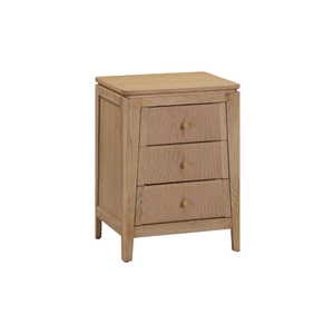 Mesa de Noche de Madera Maciza con MOQ Bajo, Diseño Moderno, Mueble de Dormitorio con Almacenamiento, Madera Maciza de Roble/Pino/Acacia de Fabricante Vietnamita - Product Image 1