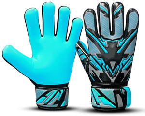 Gants de gardien de but de football professionnels unisexes pour l'extérieur, imperméables, protection complète des doigts, sangle de poignet réglable, respirants - Product Image 6