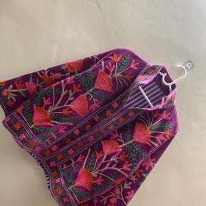 Suzani Velvet Jacket Handmade Embroidered Bohemian Winter <b>Coat</b> One Size Birthday Gift Wholesale Factory - Product Image 3