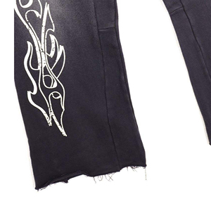 Pantalon tactique personnalisé pour homme, décontracté, anti-plis, style survêtement, avec impression sérigraphiée, en velours côtelé et taille élastique - Product Image 5