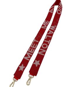 Correa de monedero con cuentas de diseño WALTON STAR, correas de bolsa de cuentas de semillas de oro blanco personalizadas, correa de cuentas para bolsos - Product Image 1