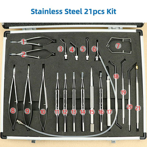 Microsurgery Instruments Set Complete Surgical Kit For Doctors High <b>Precision</b> <b>Tools</b> For Medical And Hospital Surgery Use - Product Image 3