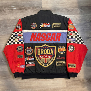Customizable F1 <b>Racing</b> Inspired Unisex All Seasons Windproof Embroidered Loose Casual Motorcycle Suit <b>Jacket</b> % Cotton Premium - Product Image 4