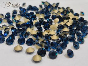 ARIANA Piedras de Cristal Premium Chaton con Reverso Puntiagudo, Aguamarina, Zafiro Claro, Zafiro Montana para Prendas, Joyería y Diademas - Product Image 6