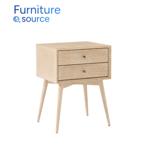 Mesita de noche de madera de primera calidad, muebles de dormitorio duraderos modernos, OEM, ODM, fabricante de Vietnam, Suministro asequible para Hotel Resort Inn - Product Image 1