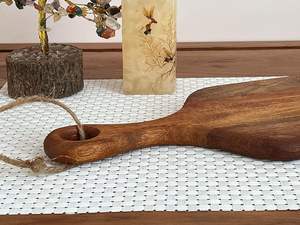 Tabla de Cocina Clásica de Madera con Acabado Liso y Construcción Sólida y Resistente para Uso Diario, Tabla para Cortar al por Mayor - Product Image 2