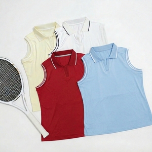 Tennis Golf Athletic Shirts Women Golf <b>Polo</b> Shirts Women's Golf <b>Polo</b> Shirt Outdoor Quick Dry Running Sports Tennis Suit - Product Image 6