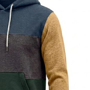 Sweat à capuche longue queue personnalisé en tissu polaire, avec logo sur mesure, production OEM/ODM - Product Image 3