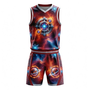 Ensemble d'uniformes de basketball de niveau club, tissu de haute qualité, maillot sans manches et short pour la compétition de ligue - Product Image 5