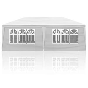 Waterproof White Wedding & Party <b>Tent</b> with 10 X 20 <b>Canopy</b> 6 Removable Sidewalls for Outdoor Patio Garden or Indoor Use - Product Image 6