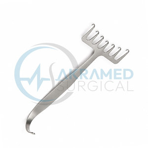 Lifter de sourcils coronaux à 7 branches en acier inoxydable – Kit d'instruments manuels pour chirurgie esthétique faciale CE - Product Image 3