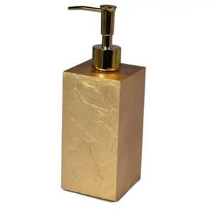 Elegant Rose Gold Hourglass Soap <b>Dispenser</b> Stainless Steel Liquid Hand Soap <b>Pump</b> <b>Bottle</b> for Modern Bathroom Vanity Sink - Product Image 5
