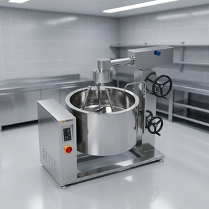 Chaudière à vapeur rotative à induction Amicook 380V/440V, modèle pour la préparation des aliments, viandes, légumes, équipement de cuisine, approuvé par les chefs - Product Image 6