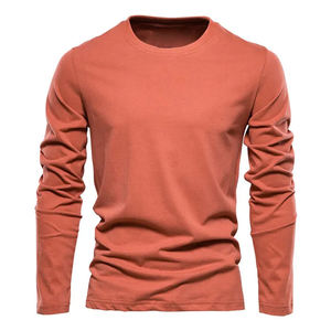 เสื้อยืดผู้ชายคุณภาพสูงแบบถักอย่างดี เสื้อผ้ากีฬา เสื้อออกกำลังกาย เสื้อคอมเพรสชั่น แขนยาว แห้งเร็ว เสื้อยืดผู้ชายแบบสั่งทำ - Product Image 3