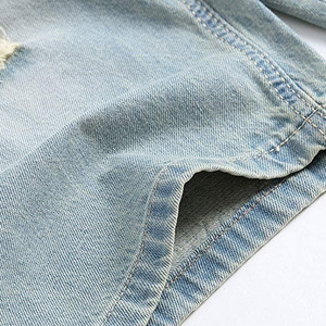 Shorts en jean pour hommes sur mesure, coupe slim, pour le fitness, haute qualité, fabriqués au Pakistan – Offre spéciale - Product Image 5