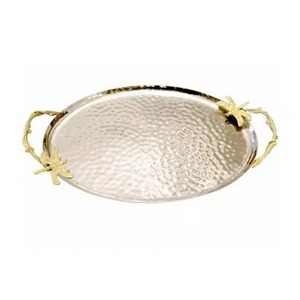 ถาดเสิร์ฟอาหารโลหะพรีเมียม สแตนเลส สำหรับโรงแรม ร้านอาหาร และครัวเรือน - Product Image 2