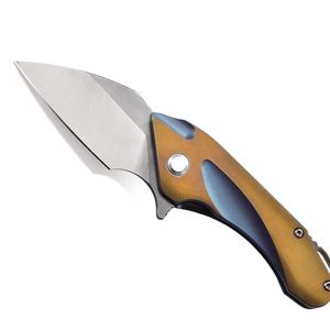 Cuchillos Plegables de Alta Calidad con Mecanismo de Apertura Manual Suave, Hoja Ancha de Acero y Diseño de Agarre Cómodo para Actividades al Aire Libre - Product Image 2