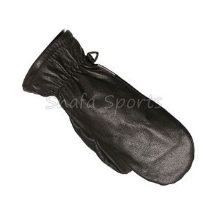 Nouvelles gants de sport d'hiver chauds et imperméables en cuir de chèvre, coupe-vent, pour snowboard et ski - Product Image 4
