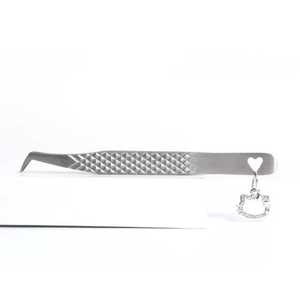 Pinzas de Precisión para Extensión de Pestañas, Hechas a Mano, de Acero Inoxidable, para Volumen, Personalizables - Product Image 3