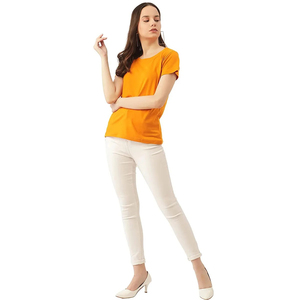 T-shirt décontracté 100 % coton à manches courtes du Pakistan avec impression en relief, confort quotidien, en promotion - Product Image 1