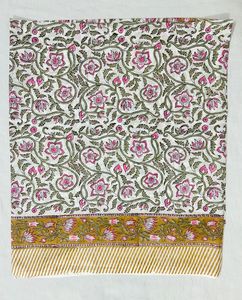 Handblock Printed Cotton <b>Sarong</b> for Women Pareo Wrap Beach Wear Party Wear Scarfs Mix Assorted Multi Color Designs Cover Ups - Product Image 5