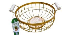 organization iron <b>basket</b> fridge organizer iron <b>basket</b> freezer safe iron <b>basket</b> heat resistant iron <b>basket</b> - Product Image 4