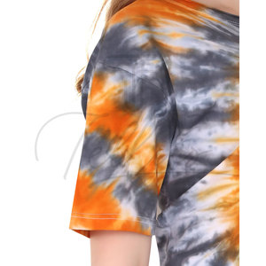 Camiseta Tie-Dye para Mujer, Nueva Llegada 2026, Camiseta con Logotipo Personalizado para Mujer, Camiseta Tie-Dye al por Mayor, 100% Algodón - Product Image 4