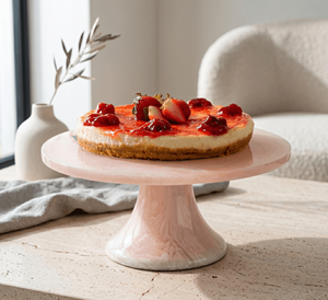 Modern Minimalist Resin Cake Stand for <b>Tabletop</b> Decor & Serving Decorative Handmade Resin Art Cake Display Stand Wholesale - Product Image 5