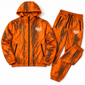 Survêtement léger pour homme en softshell, résistant à la chaleur, imperméable, réactif thermiquement, coupe-vent, avec capuche, OEM - Product Image 4