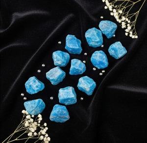 Apatite Naturelle de Haute Qualité, Pierre Énergétique de Guérison Certifiée par un tiers, Pierre Précieuse sur Mesure pour la Fabrication de Bijoux, Fourniture GRV - Product Image 2