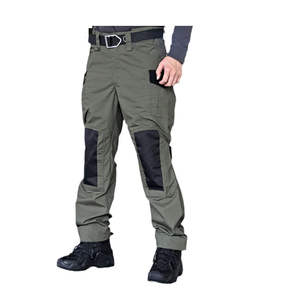 Pantalon cargo tactique pour homme, haute qualité, imperméable, respirant, écologique, taille mi-haute, couleur et logo personnalisés, multi-poches - Product Image 1