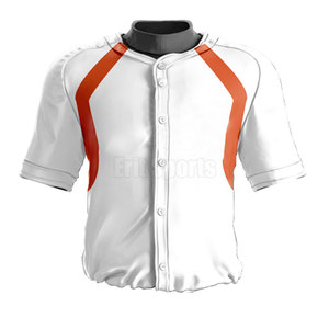 เสื้อเบสบอลระบายอากาศดี ผลิตจากโรงงานโดยตรง รับผลิตแบบ OEM ปรับแต่งได้ตามต้องการ สำหรับทีมผู้ใหญ่ - Product Image 3