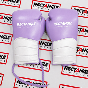 Gants de boxe rectangulaires à lacets, équipement d'entraînement professionnel pour le combat et le sparring, en cuir véritable, fabriqués à la main, pour adultes. - Product Image 2