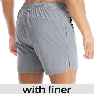 กางเกงขาสั้นจ็อกเกอร์ผ้าฝ้ายผสมโพลีเอสเตอร์เนื้อหนานุ่มบุซับในสำหรับผู้ชาย พร้อมปักโลโก้และเชือกผูกเอว รุ่น Custom Bread Name - Product Image 2