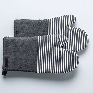 Mitaines de cuisine résistantes à la chaleur, gants de cuisine de sécurité, 100% coton, mitaines de cuisine - Product Image 6