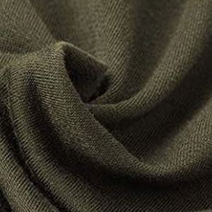 Ensemble de survêtement pour homme vert olive à capuche, manches longues, fermeture éclair, poches latérales, tenue décontractée d'automne, design rayé, coupe régulière - Product Image 6
