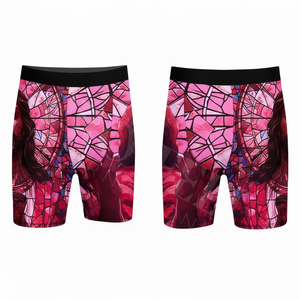 Shorts de compression respirants en polyester extensible et durable, personnalisables avec le nom de la marque, pour MMA et Kickboxing, OEM ODM - Product Image 5