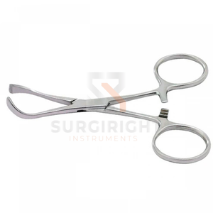 Pinza de acero inoxidable Lorna Edna para toallas quirúrgicas, juego de instrumentos manuales para draping seguro, estándar de seguridad MOL SurgiRight - Product Image 2
