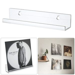 Estante de Pared para Discos de Vinilo Transparente de 12 Pulgadas, Soporte para Discos, Exhibidor de Álbumes - Product Image 1