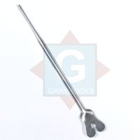 Sonda de dirección ranurada de precisión de grado industrial de alta calidad, herramienta manual de acero inoxidable OEM Gray Rocks GE-4546-01 para quirófano