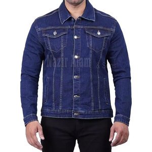 Men Casual Blue Jeans Winter <b>Jacket</b> Lightweight Warm Outerwear Stylish for Winter <b>Travel</b> and Daily Use - Product Image 4